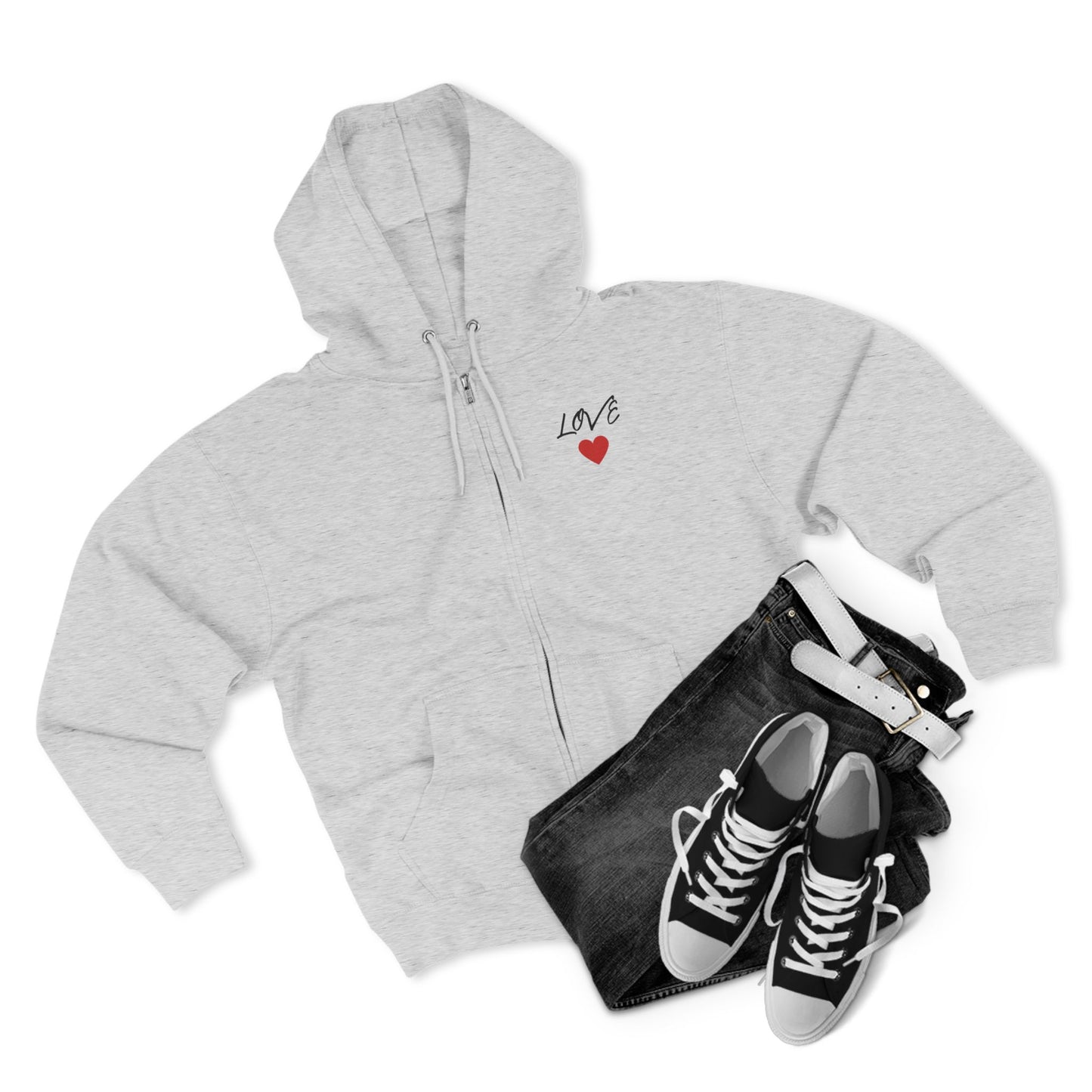 Limited Edition: LOVE Unisex Zip Hoodie