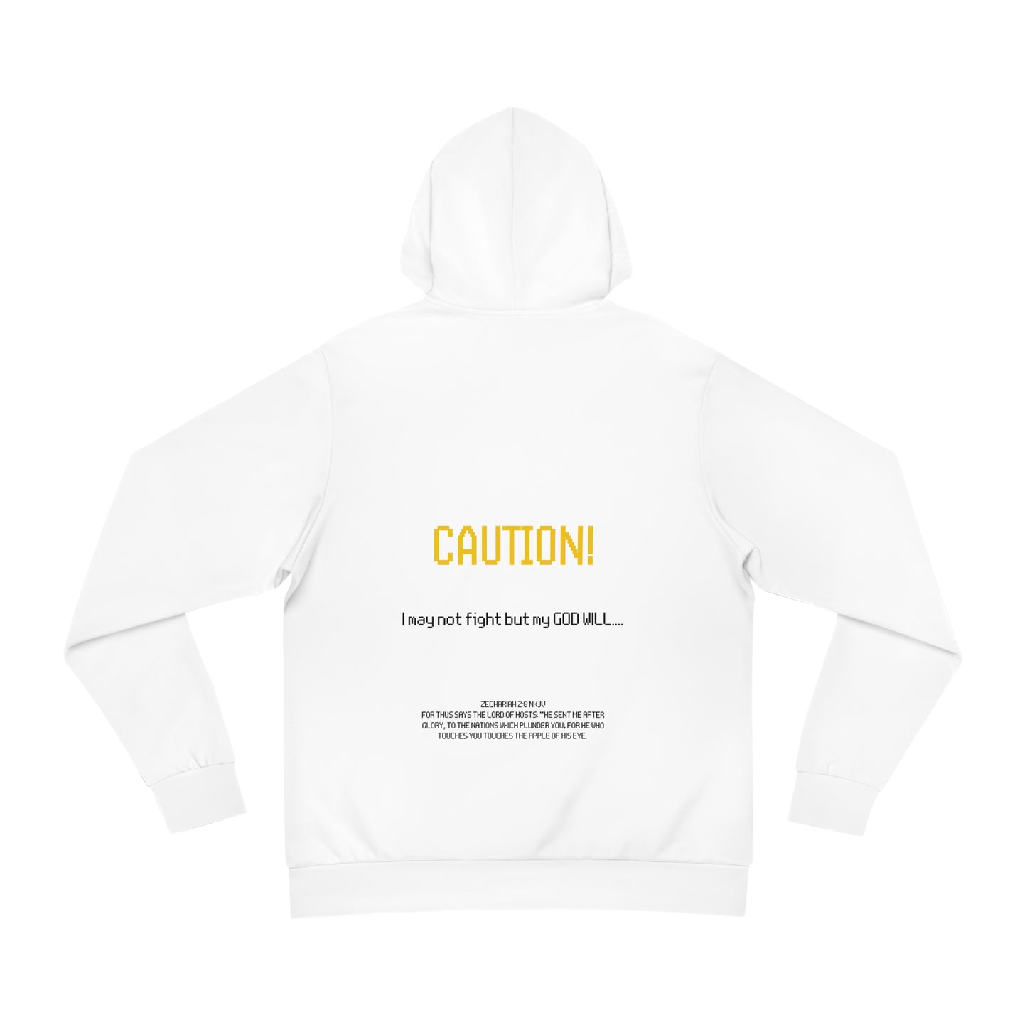 CAUTION Fashion Hoodie (AOP)