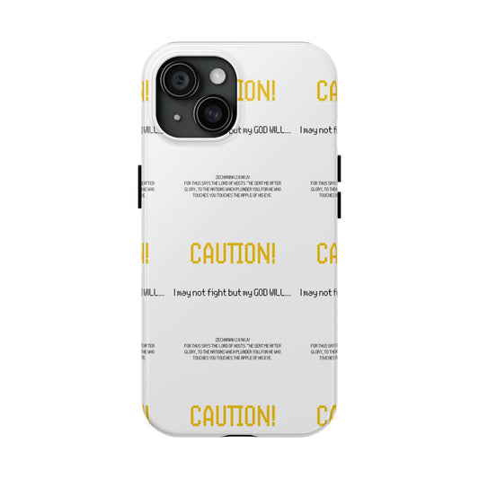 CAUTION Tough Phone Cases