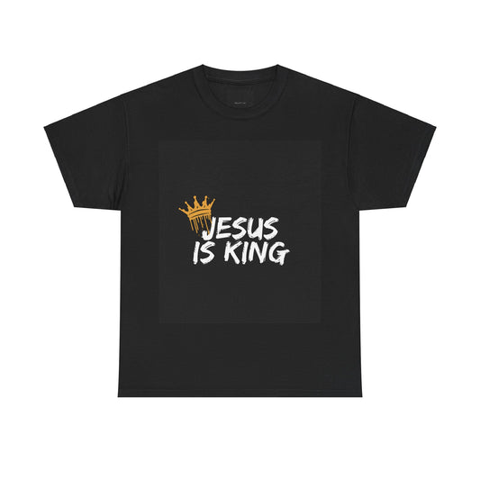 JESUS is KING Unisex Heavy Cotton Tee