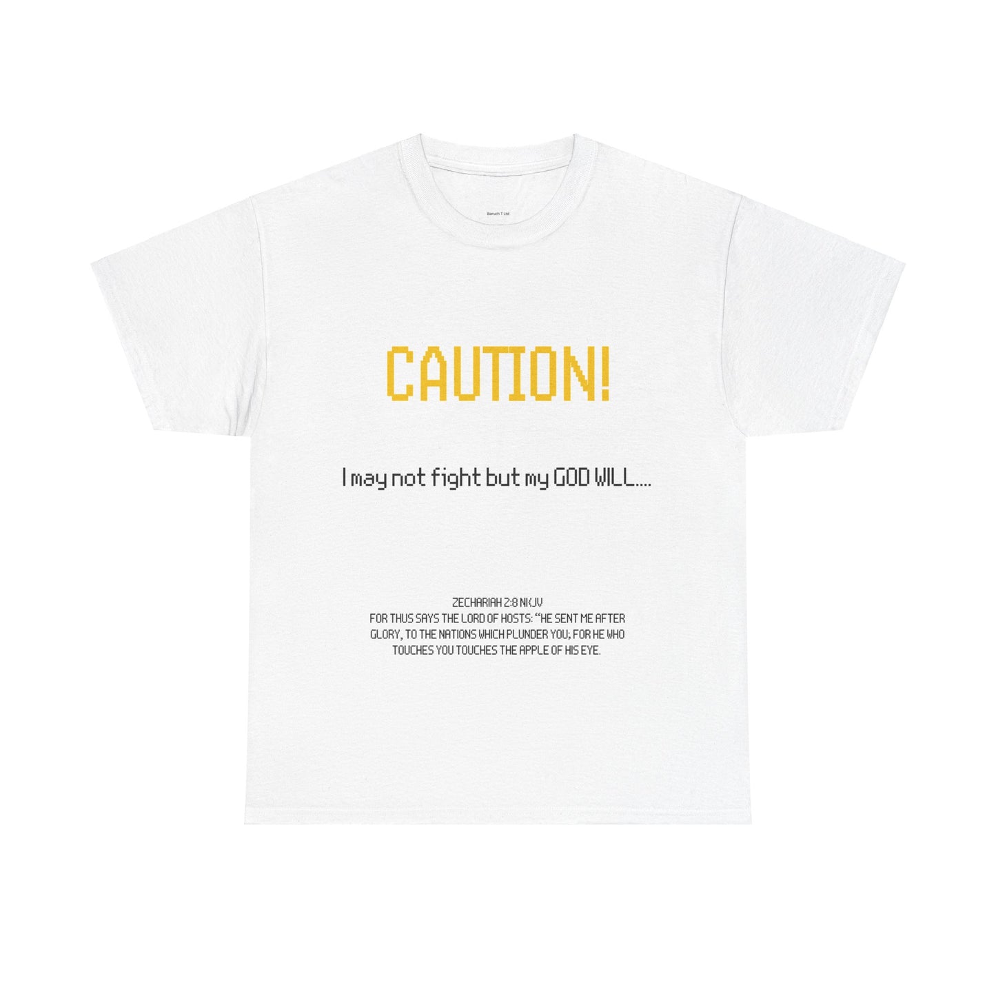 CAUTION Unisex Heavy Cotton Tee